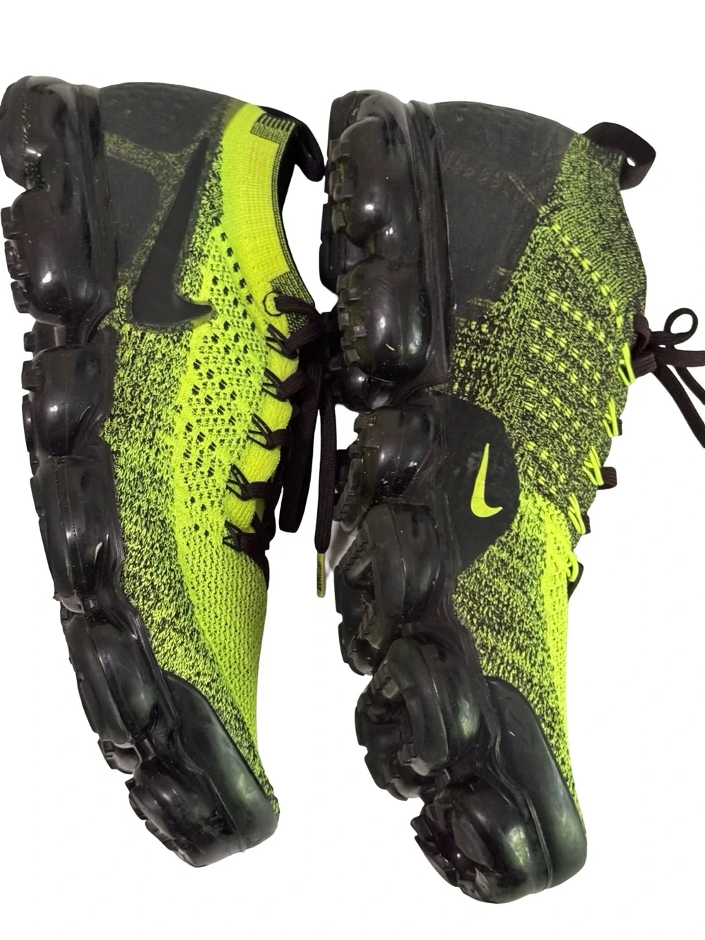 Nike Air Vapormax Flyknit 2 Volt Black 9.5